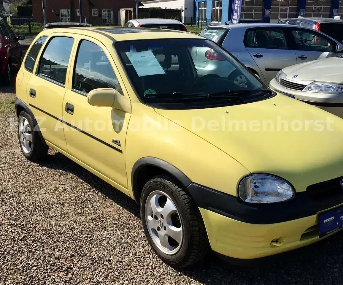 Gebraucht Opel Corsa 60 PS (44 kW) 1997 Gelb Kleinwagen