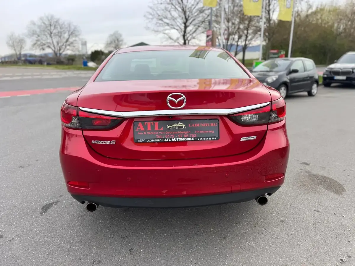 Gebraucht Mazda 6 Prime-Line 150 PS (110 kW) 2013 Rot Limousine
