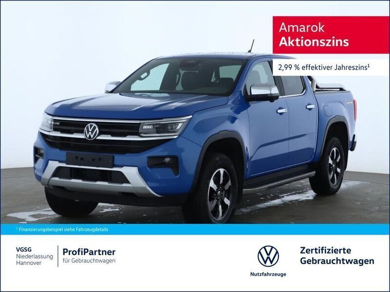 Mid blue (metallic) Gebraucht 2023 VW Amarok Style Abholung | 47.210 € (Superpreis) - Bild 1/4