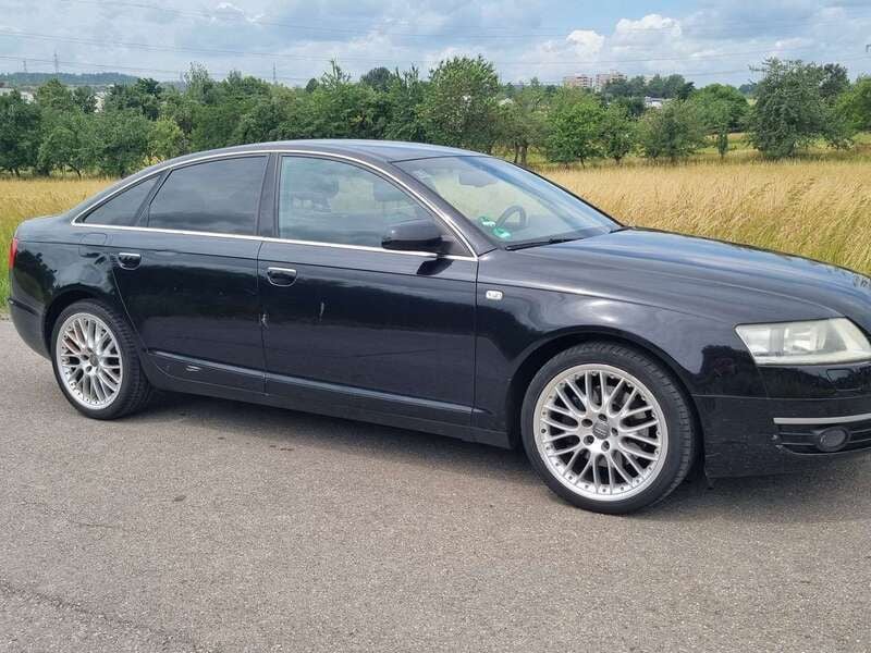 Schwarz Gebraucht 2006 Audi A6 Limousine | 2.490 € - Bild 1/4