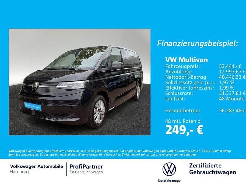 Schwarz Gebraucht 2025 VW Multivan Life Van | 53.444 € (Fairer Preis) - Bild 1/4