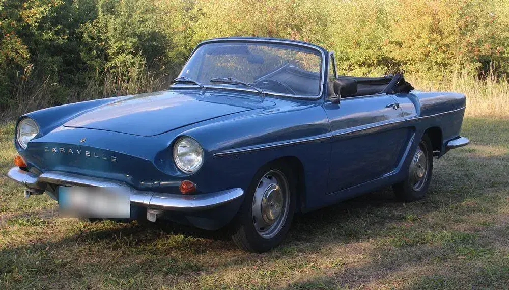 Gebraucht Renault Caravelle 52 PS (38 kW) 1963 Blau Cabrio