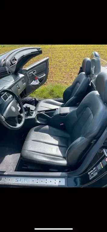 Gebraucht Mercedes SLK200 163 PS (119 kW) 2002 Schwarz Cabrio