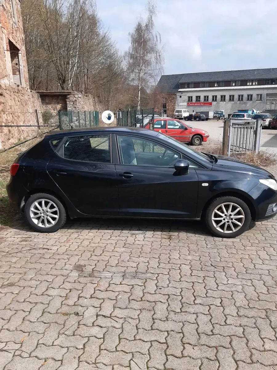 Gebraucht Seat Ibiza 2012 Schwarz Kleinwagen