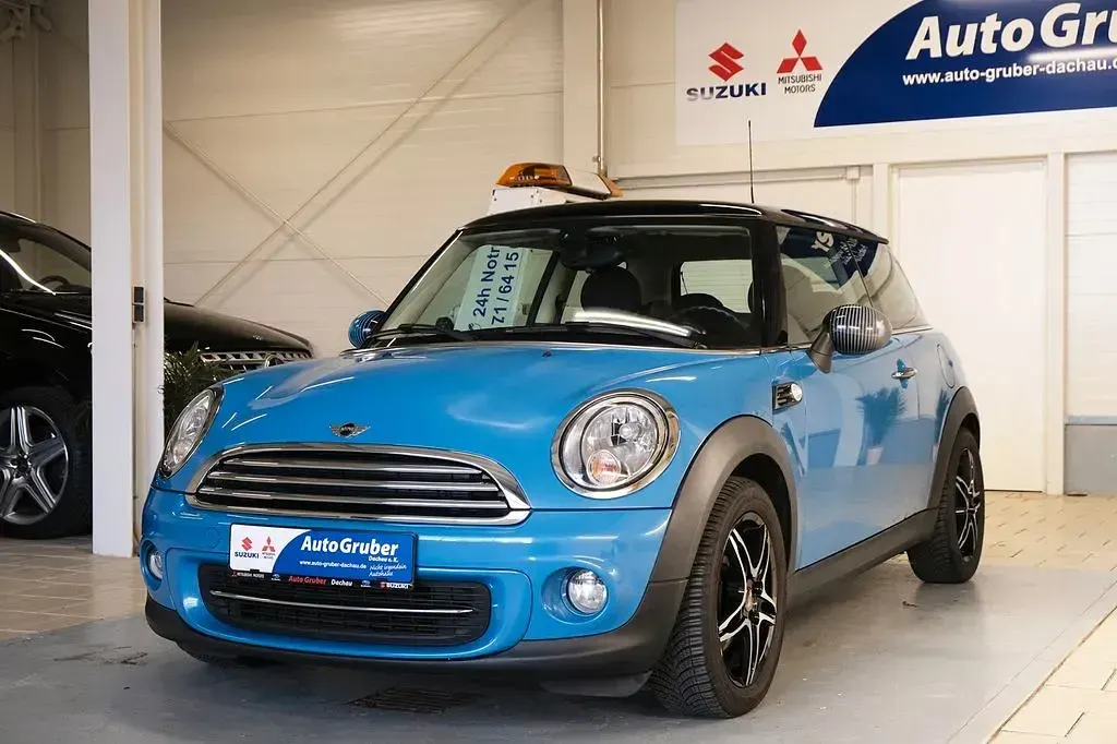 Gebraucht Mini Cooper 122 PS (89 kW) 2013 Blau Kleinwagen