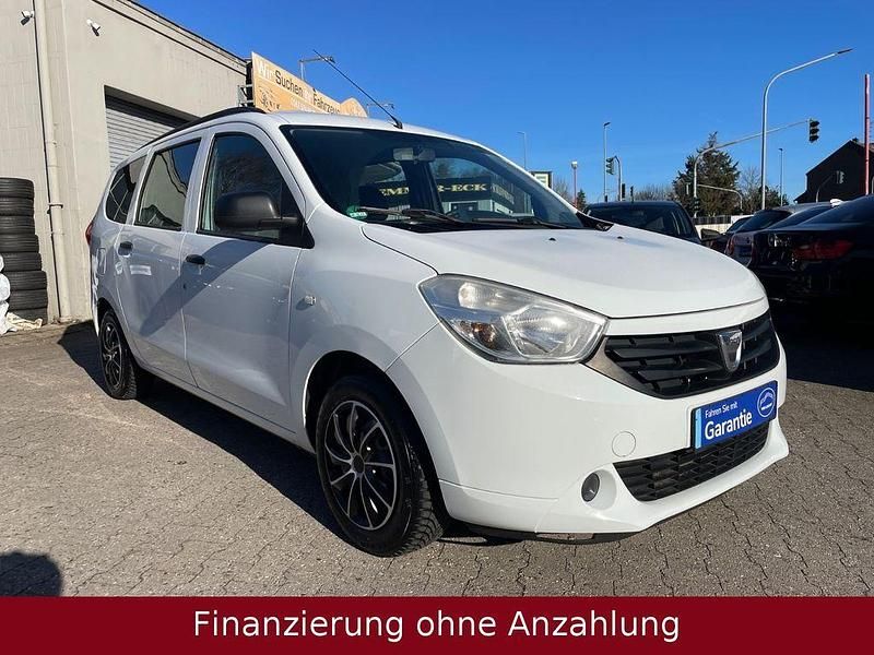 Gebraucht Dacia Lodgy Basis 83 PS (61 kW) 2013 Weiß Van / Kleinbus
