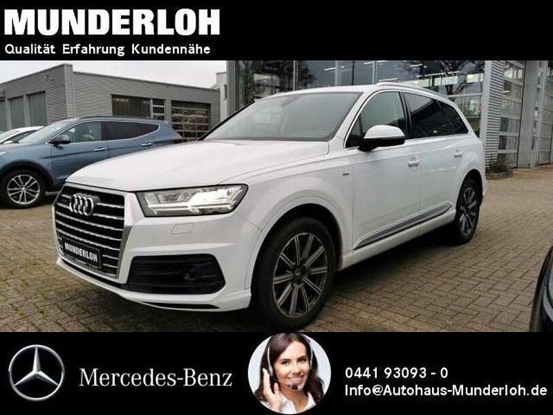 Gebraucht Audi Q7 S-Line 286 PS (210 kW) 2019 Gletscherweiß metallic SUV