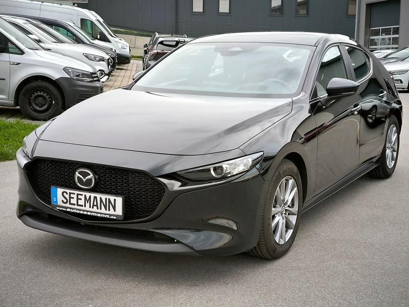 Gebraucht Mazda 3 Prime-Line 122 PS (89 kW) 2023 Schwarz Limousine
