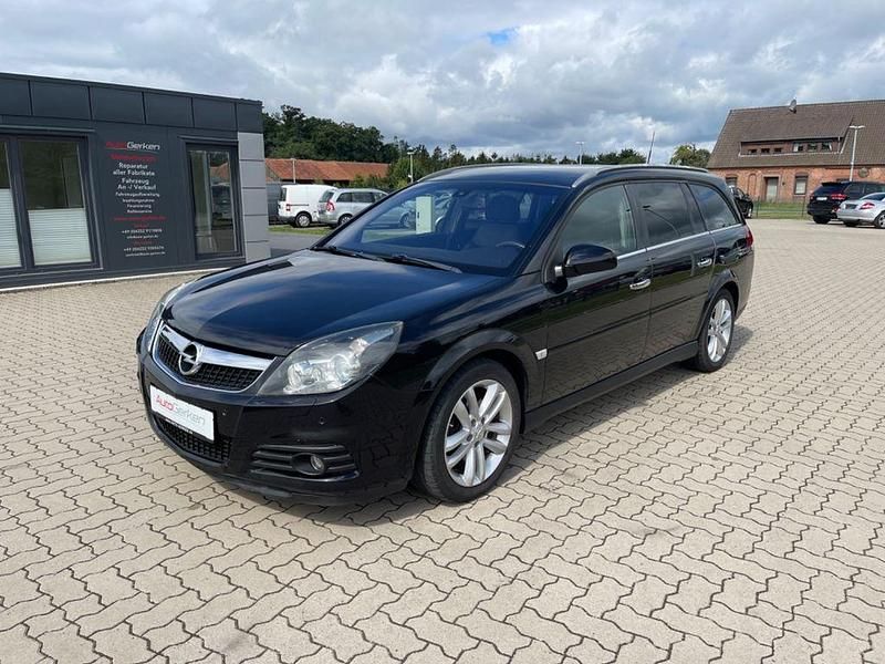 Saphirschwarz mi2 metallic Gebraucht 2008 Opel Vectra Cosmo Limousine | 4.990 € (Teuer) - Bild 1/4