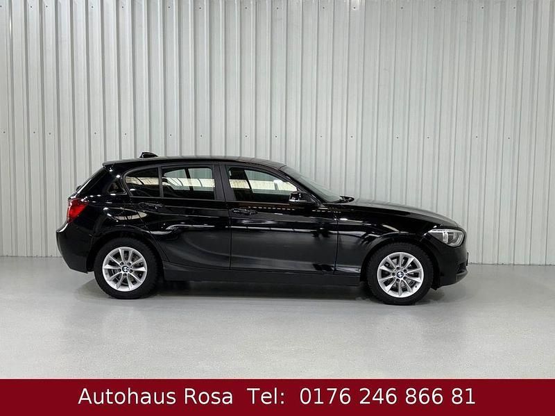 Gebraucht BMW 116 Advantage 116 PS (85 kW) 2015 Schwarz Kleinwagen