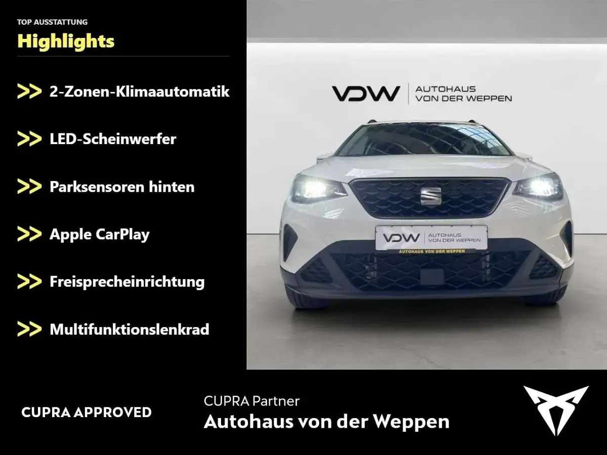 Gebraucht Seat Arona Style 116 PS (85 kW) 2024 Weiß SUV