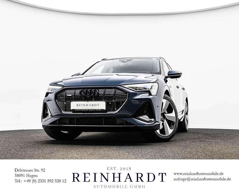 Plasmablau metallic Gebraucht 2022 Audi e-tron Sportback S-Line SUV | 39.740 € (Fairer Preis) - Bild 1/3