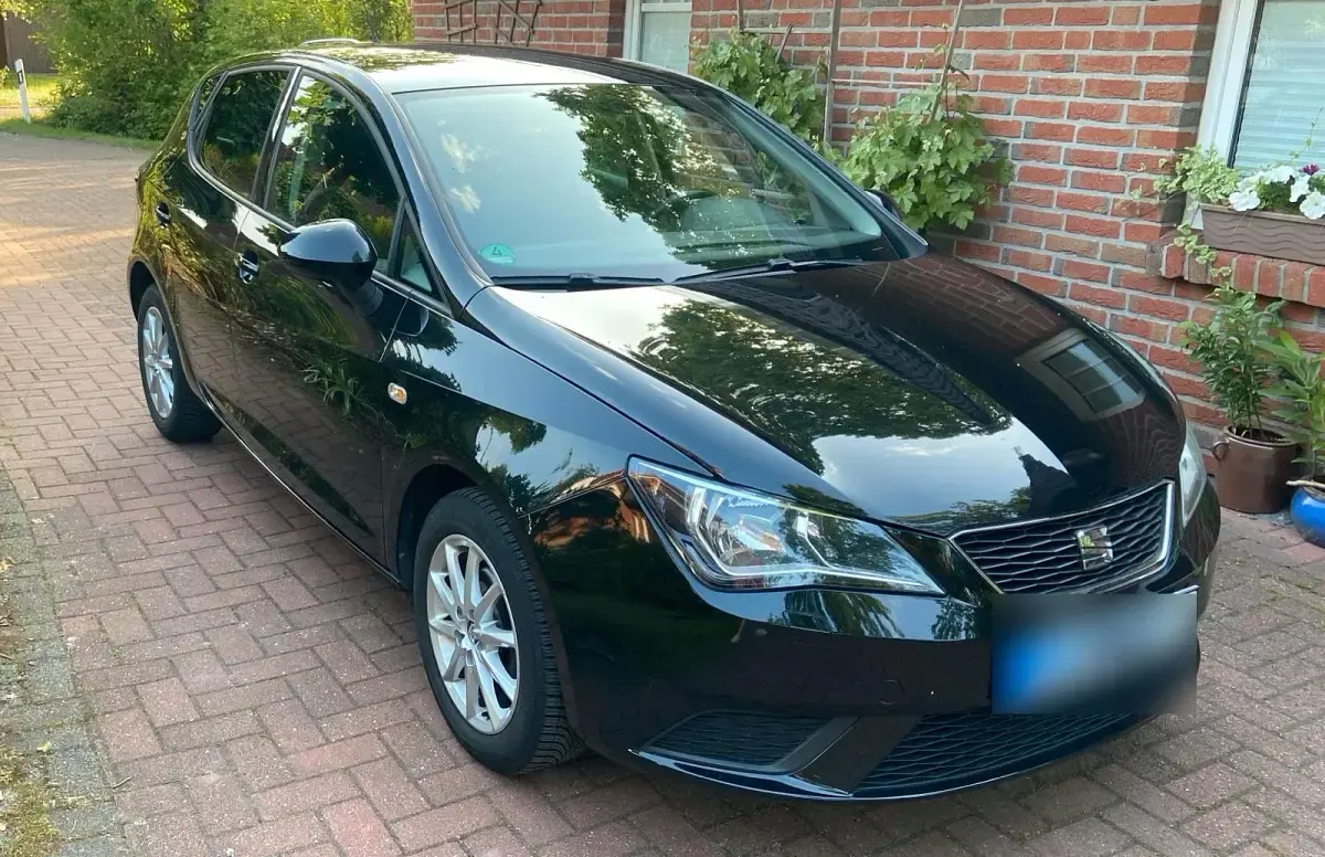 Gebraucht Seat Ibiza 75 PS (55 kW) 2015 Schwarz Kleinwagen