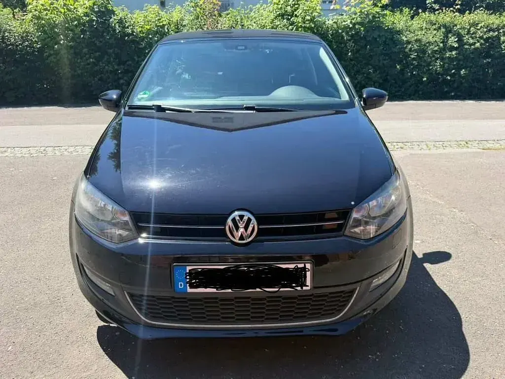 Gebraucht VW Polo Style 90 PS (66 kW) 2011 Schwarz Kleinwagen