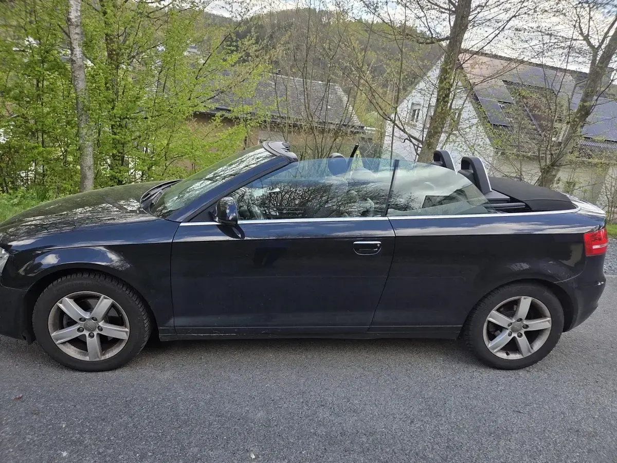 Gebraucht Audi A3 Cabriolet 156 PS (114 kW) 2008 Schwarz Cabrio