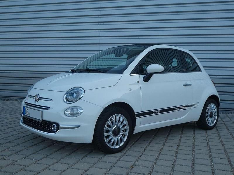 Weiß Gebraucht 2016 Fiat 500C Lounge Cabrio | 7.600 € (Superpreis) - Bild 1/4
