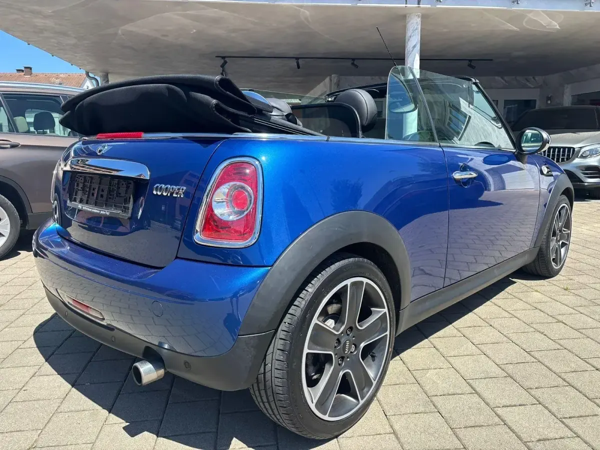 Occasion Mini Cooper Cabriolet 122 PK (89 kW) 2012 Blauw Cabriolet