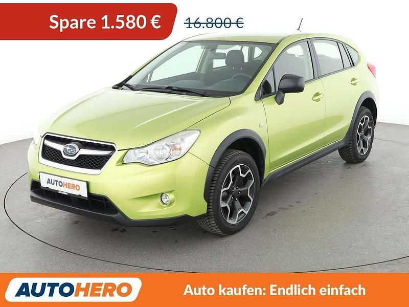 Grün Gebraucht 2015 Subaru XV Active SUV | 15.220 € (Fairer Preis) - Bild 1/3
