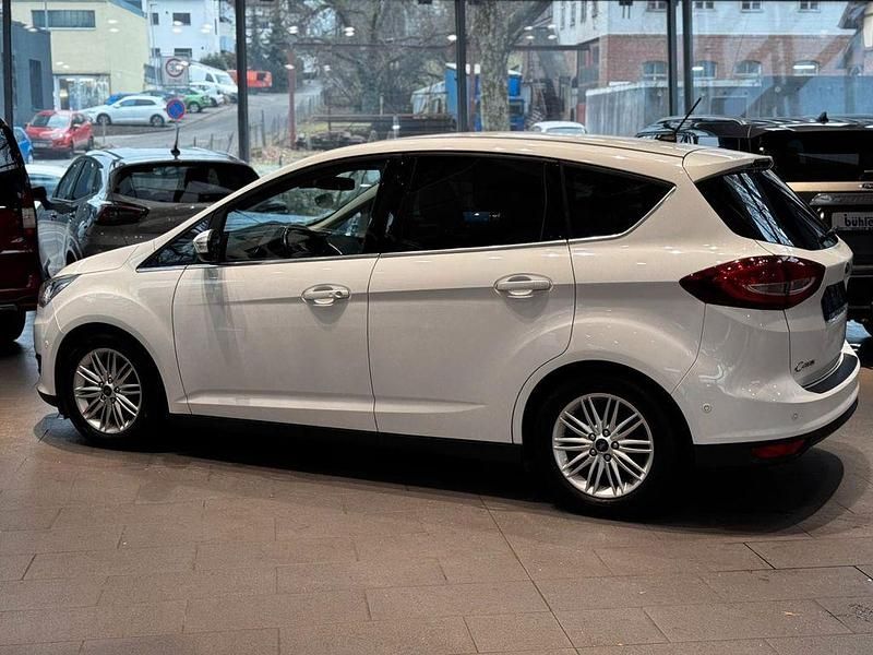 Gebraucht Ford C-MAX Titanium 125 PS (91 kW) 2018 Weiß Van / Kleinbus