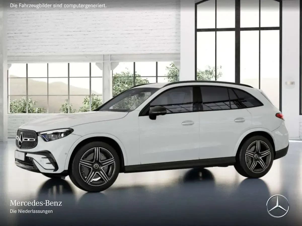 Gebraucht Mercedes GLC220 AMG 197 PS (144 kW) 2026 Polarweiß SUV