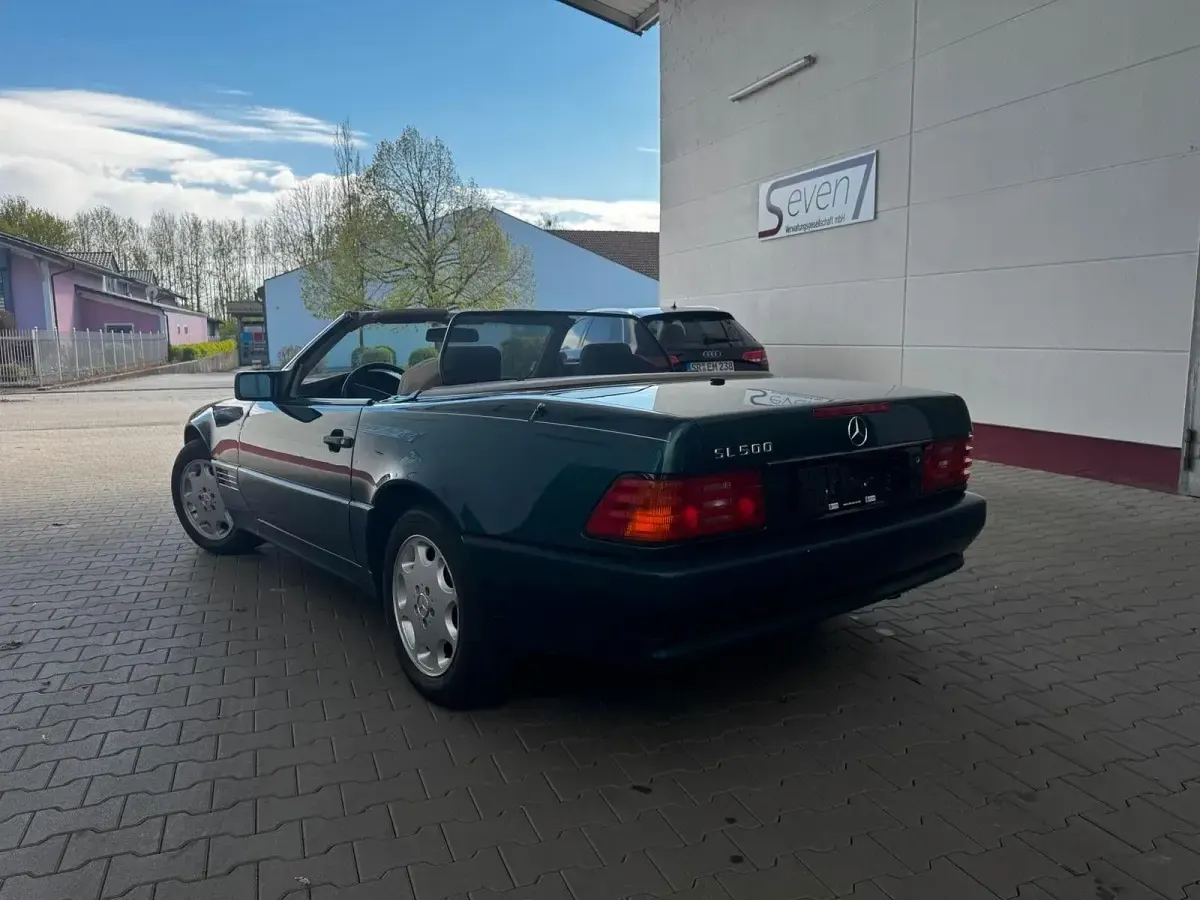Gebraucht Mercedes SL500 320 PS (235 kW) 1995 Grün Cabrio