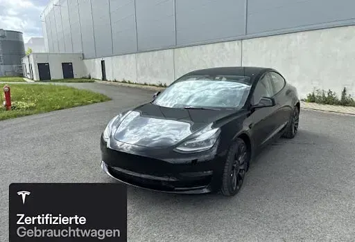 Used Tesla Model 3 Performance 377 kW (513 HP) 2021 Black Sedan