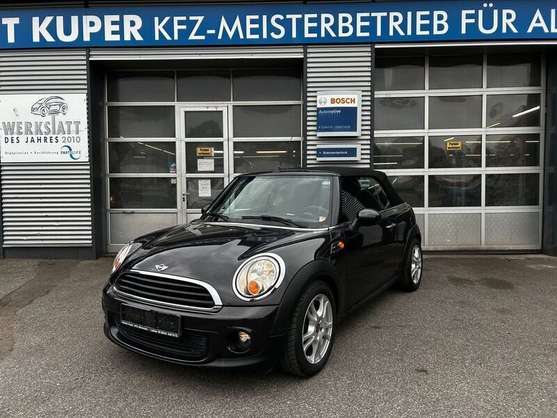 Iced chocolate metallic Gebraucht 2013 Mini One Cabriolet Cabrio | 8.490 € (Fairer Preis) - Bild 1/4