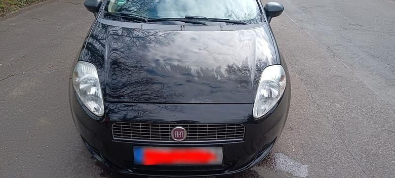 Gebraucht Fiat Punto 77 PS (56 kW) 2008 Schwarz Kleinwagen