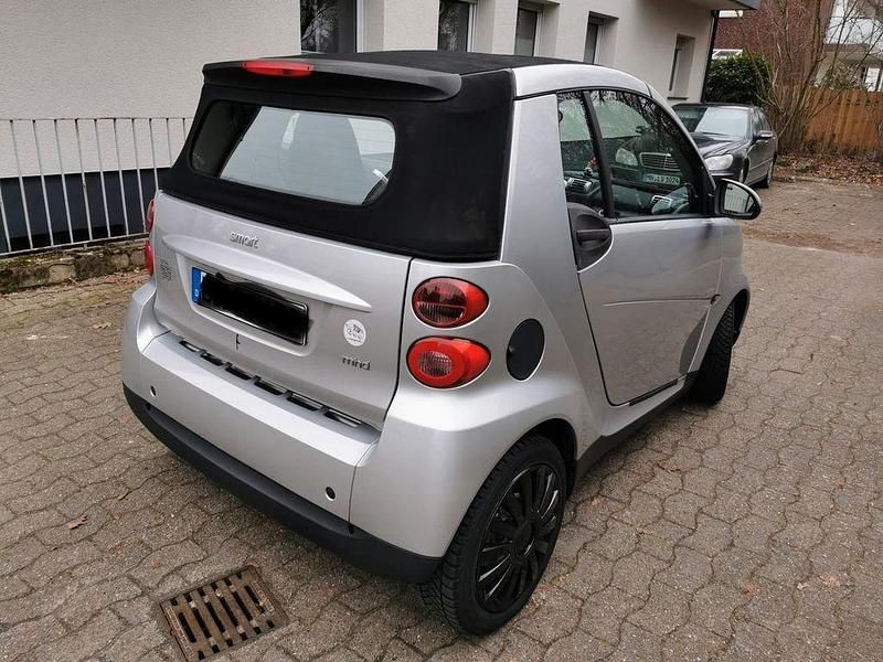 Gebraucht Smart ForTwo Cabrio Passion 71 PS (52 kW) 2009 Silber Cabrio