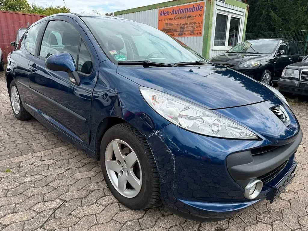 Gebraucht Peugeot 207 90 PS (66 kW) 2009 Blau Limousine