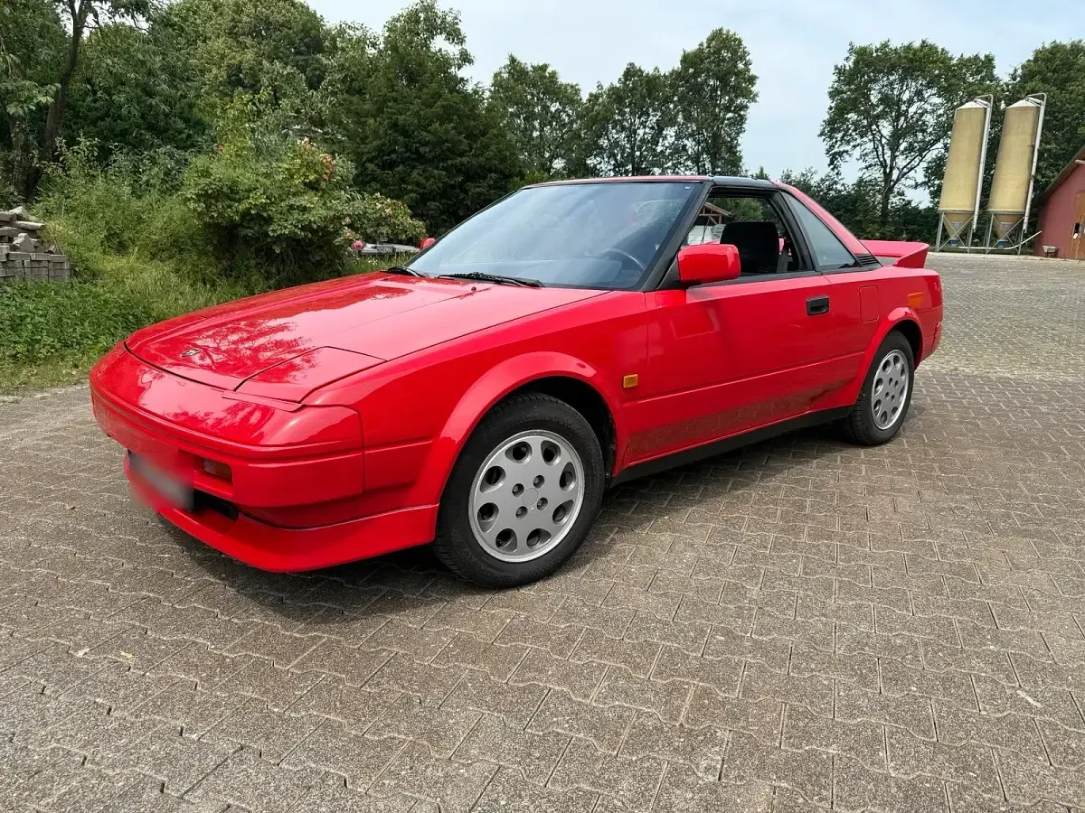 Gebraucht Toyota MR2 116 PS (85 kW) 1990 Rot Cabrio