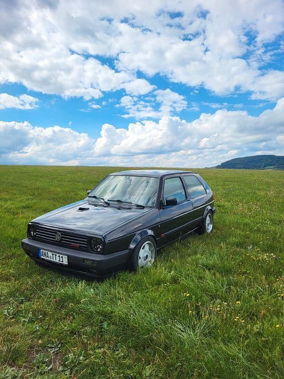 Schwarz Gebraucht 1990 VW Golf II Edition Limousine | 11.799 € - Bild 1/4