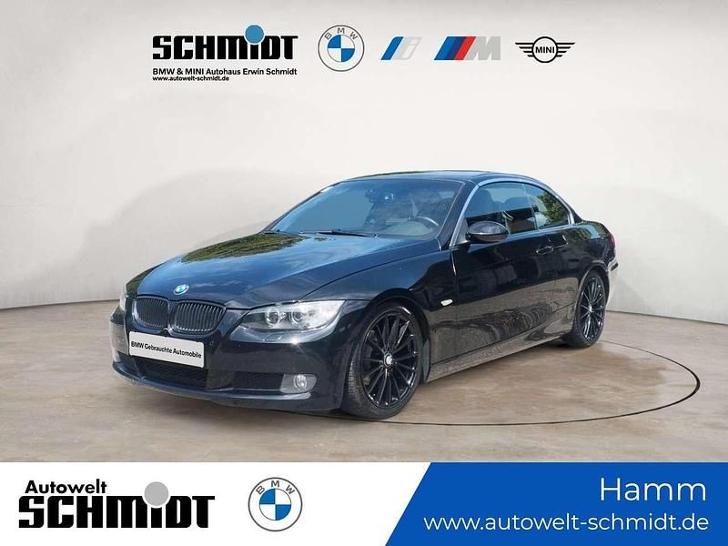 Saphirschwarz metallic Gebraucht 2009 BMW 320 Cabriolet Cabrio | 9.189 € (Fairer Preis) - Bild 1/4