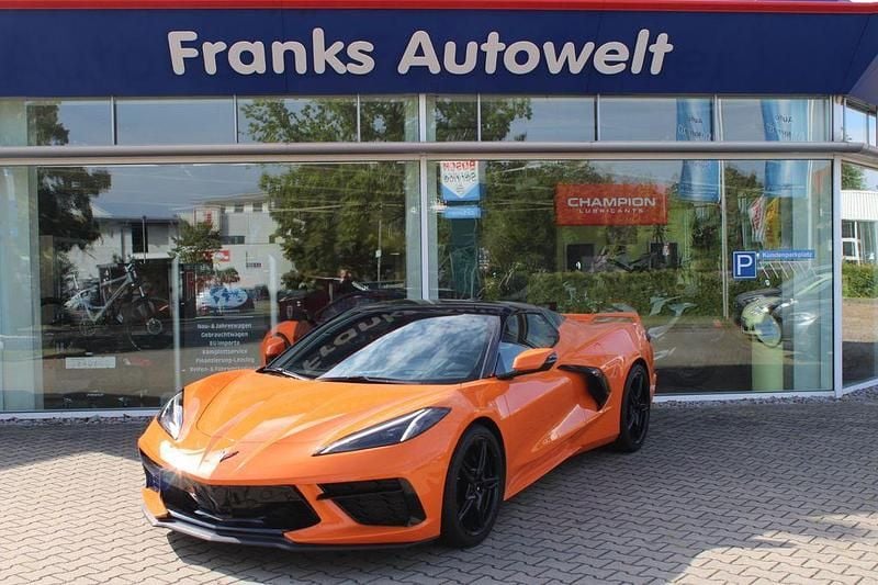 Orange Gebraucht 2023 Corvette Stingray Cabrio | 109.000 € (Teuer) - Bild 1/4