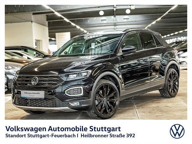 Schwarz Gebraucht 2022 VW T-Roc Sportline SUV | 25.930 € (Fairer Preis) - Bild 1/1