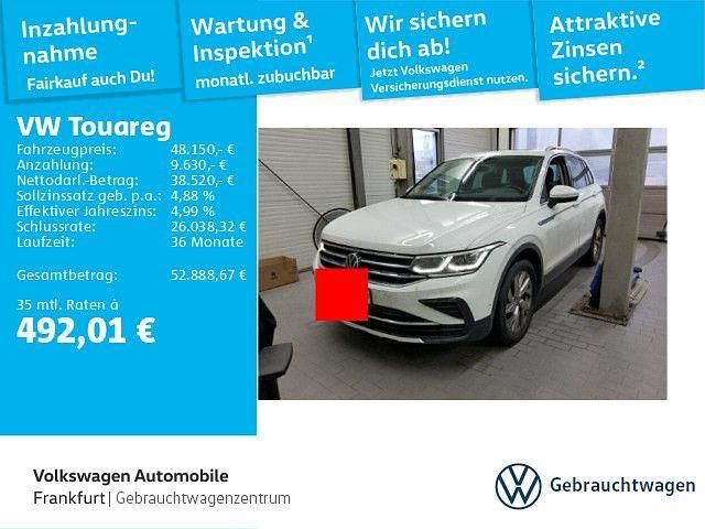 Blau Gebraucht 2020 VW Touareg Elegance SUV | 48.150 € (Guter Preis) - Bild 1/2