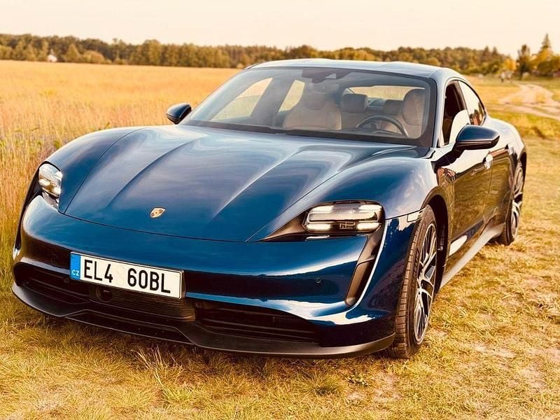 Gebraucht Porsche Taycan 280 kW (381 PS) 2023 Blau Limousine