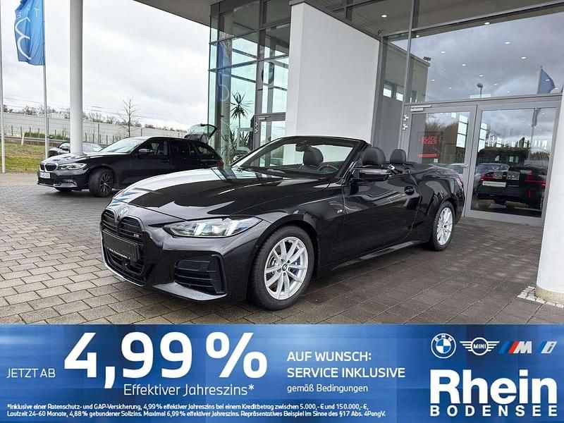 Black sapphire metallic Gebraucht 2025 BMW 440 Cabrio | 62.670 € (Fairer Preis) - Bild 1/4