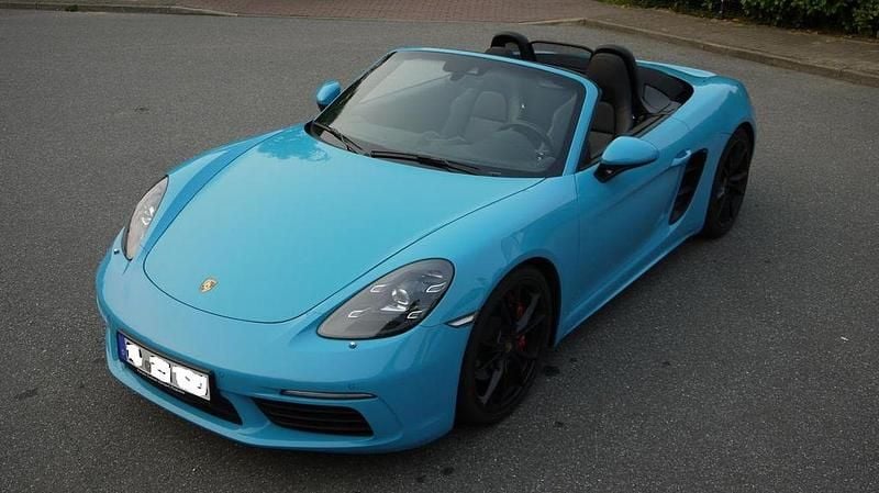 Gebraucht Porsche 718 Boxster S Sport 349 PS (256 kW) 2017 Blau Cabrio