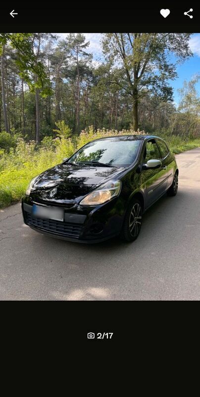 Gebraucht Renault Clio IV Dynamique 73 PS (53 kW) 2014 Schwarz Kleinwagen