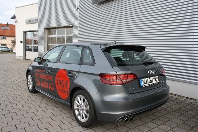 Gebraucht Audi A3 Sportback Ambition 125 PS (91 kW) 2015 Grau metallic Kleinwagen