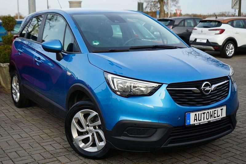 Gebraucht Opel Crossland 110 PS (80 kW) 2018 Blau SUV