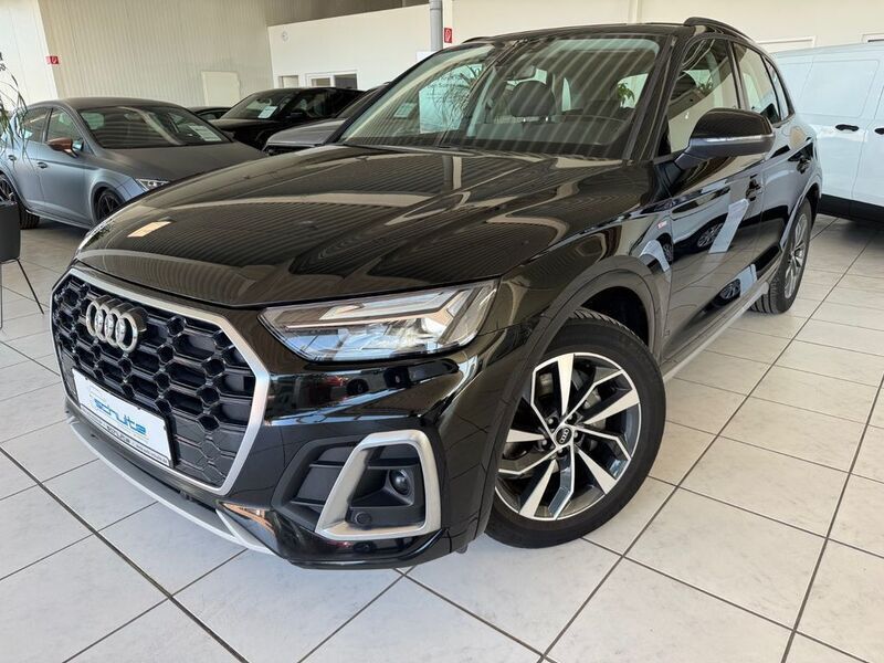 Mythosschwarz metallic Gebraucht 2021 Audi Q5 S-Line SUV | 32.950 € (Guter Preis) - Bild 1/4