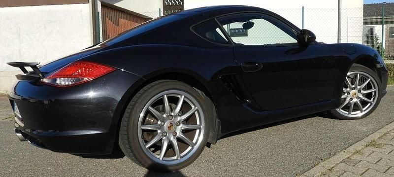 Schwarz Gebraucht 2011 Porsche Cayman Coupé | 29.700 € (Superpreis) - Bild 1/4