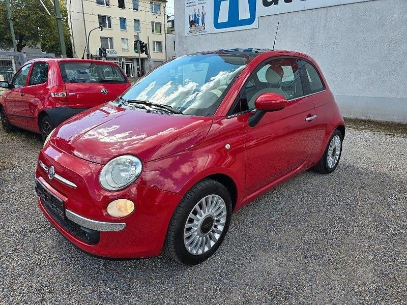 Rot Gebraucht 2009 Fiat 500 Lounge Kleinwagen | 3.999 € (Fairer Preis) - Bild 1/4