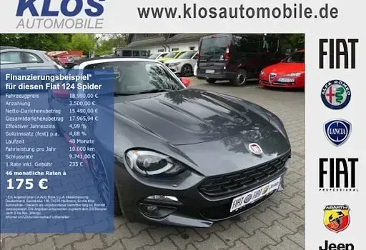Gebraucht Fiat 124 Spider Lusso 140 PS (102 kW) 2017 Cabrio