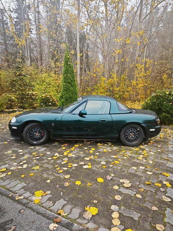 Gebraucht Mazda MX5 110 PS (80 kW) 2003 Grün Cabrio