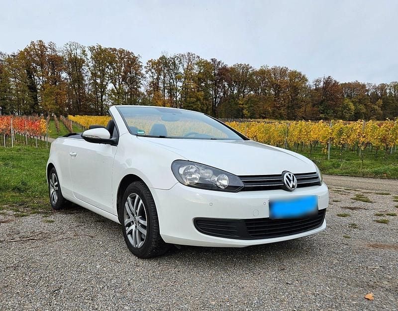 Gebraucht VW Golf Cabriolet 160 PS (117 kW) 2012 Weiß Cabrio