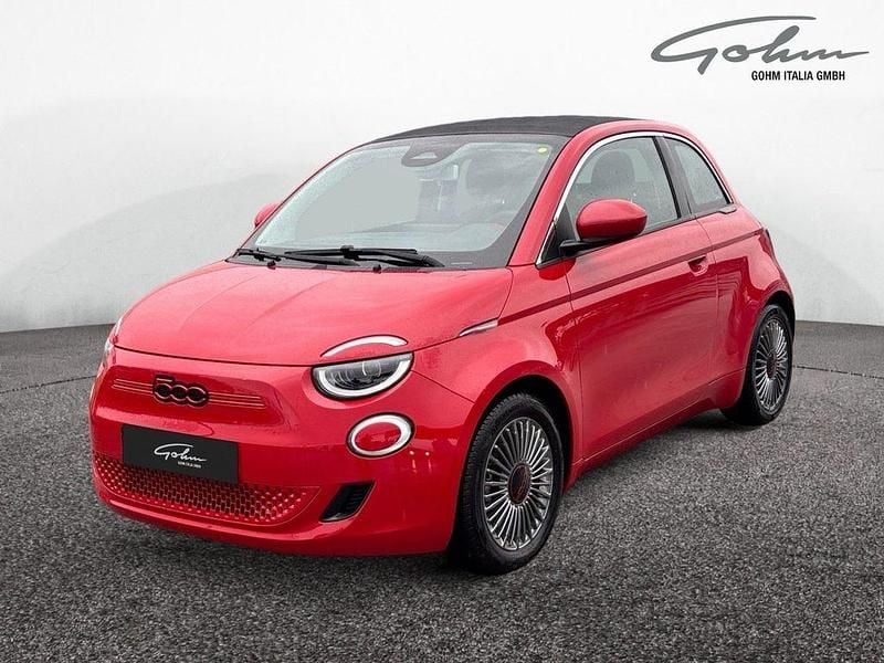 Rot Gebraucht 2022 Fiat 500e Red Cabrio | 14.600 € (Fairer Preis) - Bild 1/4