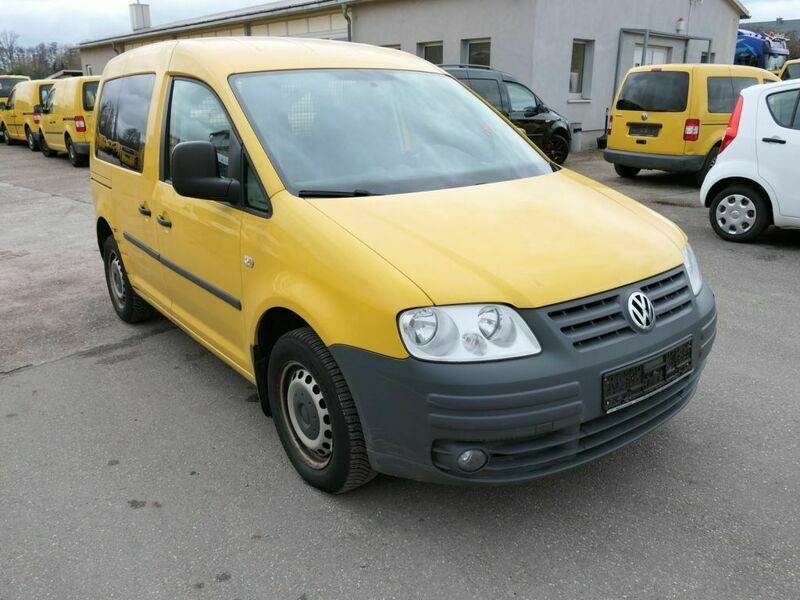 Ginstergelb r1032 Gebraucht 2007 VW Caddy Van / Kleinbus | 2.737 € (Superpreis) - Bild 1/3